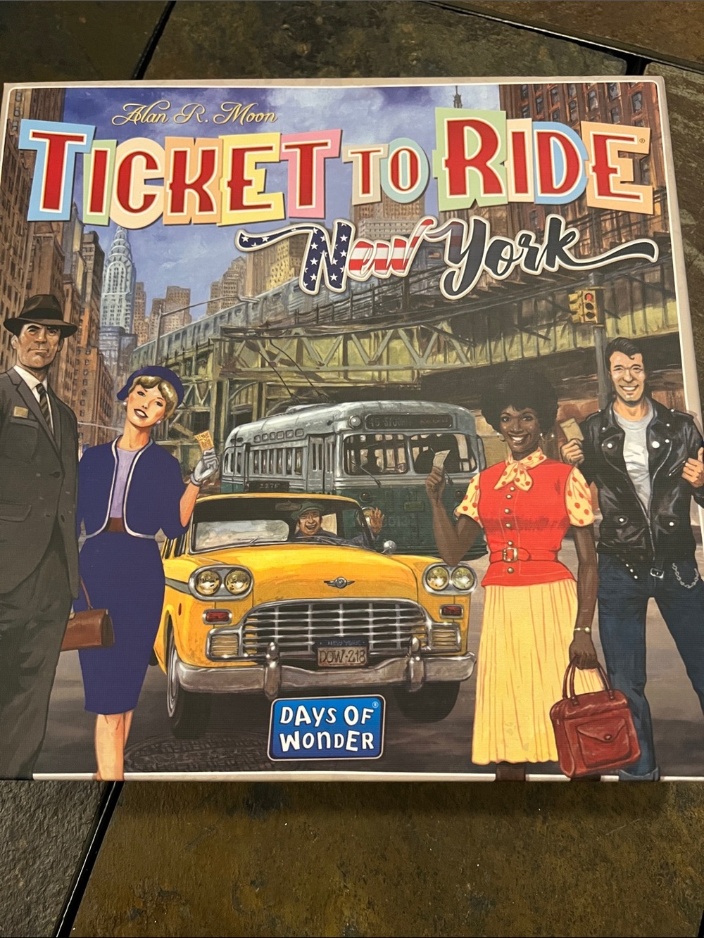 Ticket to Ride: New York Board Game- EUC *like new*